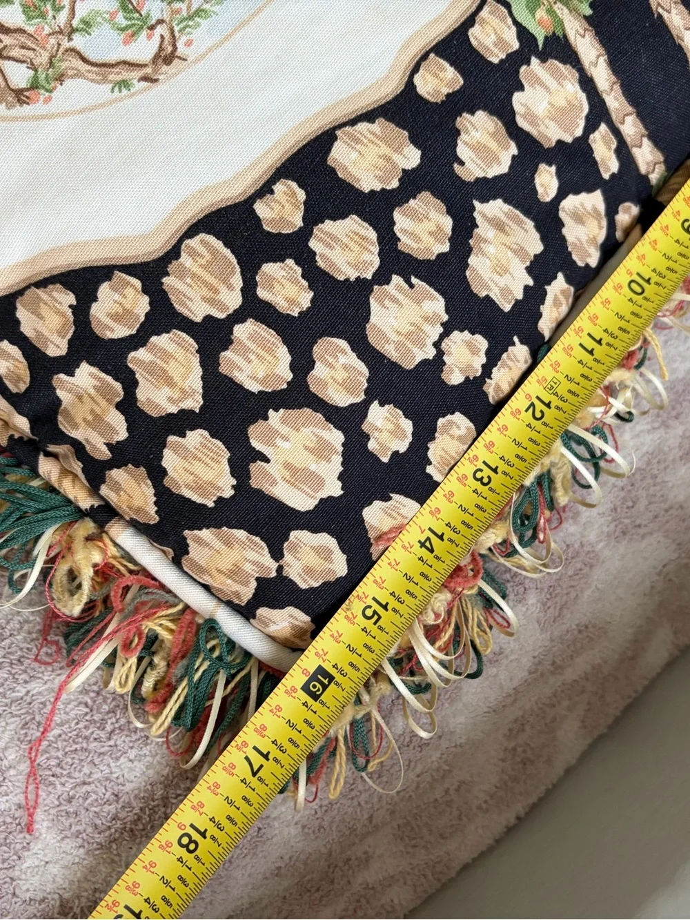 16” safari lion themed vintage custom pillows